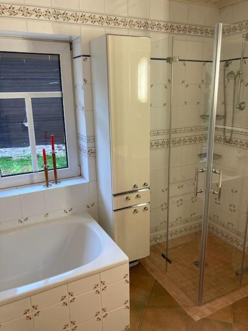 Ferienwohnung Am Alten Backhaus Bad Berleburg Esterno foto